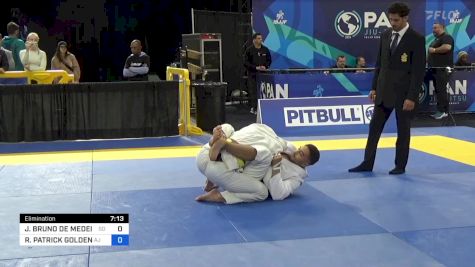 JEFERSON BRUNO DE MEDEIROS vs RILEY PATRICK GOLDEN 2024 Pan Jiu Jitsu IBJJF Championship
