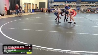 165 lbs Cons. Semi - Ivan Stowbunenko-Saitschenko, Calvert Hall College vs Grayson Jones, Gilman School