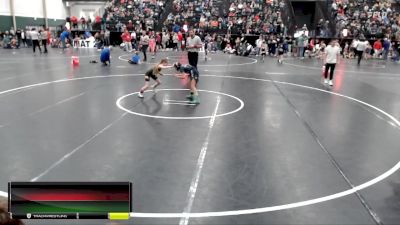 65-71 lbs Cons. Round 2 - Vega Vitosh, Bear Cave vs Paisley Tegeler, Elkhorn Valley Wrestling Club