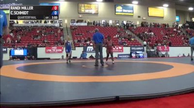 69kg q, Randi Miller, Army (WCAP) vs Christina Schmidt, Life Running Eagles Wrestling