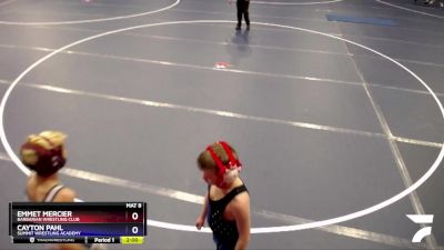 92 lbs Cons. Round 1 - Emmet Mercier, Barbarian Wrestling Club vs Cayton Pahl, Summit Wrestling Academy