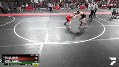 120 lbs Champ. Round 1 - Carsin Cullen, Askren Wrestling Academy vs Kellen Mumm, IGH Youth Wrestling