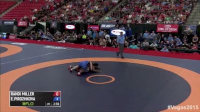 69kg Finals Elena Pirozhkova (TMWC) vs. Randi Miller (Army WCAP)