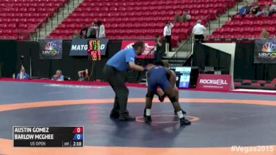 55kg 3rd Place Match Barlow McGhee (Missouri Wrestlinf Federation) vs. Austin Gomez (Gomez Wrestling Academy)