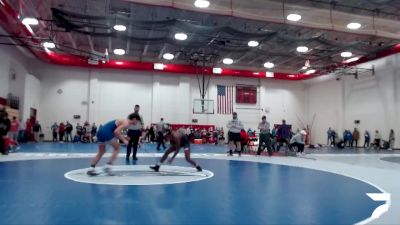 145 lbs Champ. Round 2 - Gavin MacMillan, Elkhart Central vs Tyquan Overall, Harrison (West Lafayette)