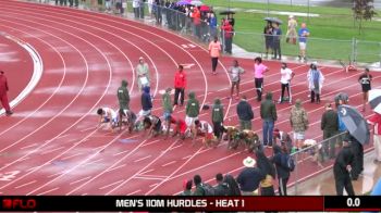 Men's 110H F01 (Angelo Goss 13.51 #10 in the US!)