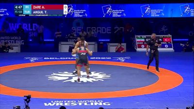 125 kg 1/2 Final - Amir Hossein Abbas Zare, Iran vs Taha Akgul, Turkey