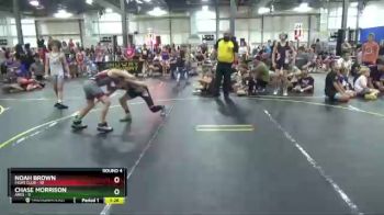 91 lbs Round 4 (6 Team) - Chase Morrison, Ares vs Noah Brown, Fight Club
