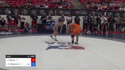 60 kg Semis - Jordyn Raney, Union County High School Wrestling vs Clinton Shepherd, Howe Wrestling School, LLC