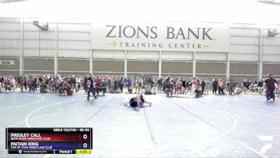 85-93 lbs Cons. Round 1 - Presley Call, Bear River Wrestling Club vs Paitain King, Top Of Utah Wrestling Club