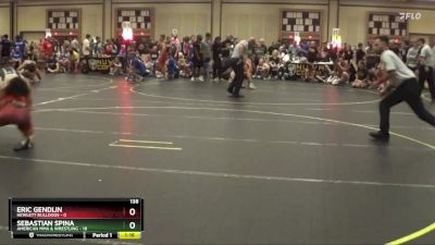 138 lbs Round 1 (6 Team) - Eric Gendlin, Hewlett Bulldogs vs Sebastian Spina, American MMA & Wrestling