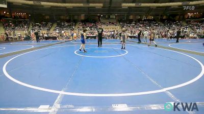 70 lbs Round Of 16 - Aiden Drake, Perkins vs Lane Collett, Checotah Matcats