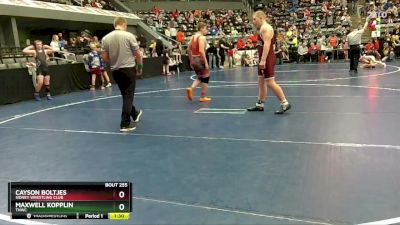 Cons. Semi - Maxwell Kopplin, THWC vs Cayson Boltjes, Sidney Wrestling Club