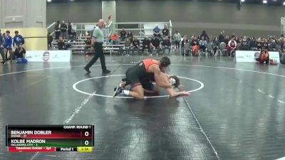 165 lbs Round 1 (16 Team) - Kolbe Madron, Oklahoma City vs Benjamin Dobler, Doane
