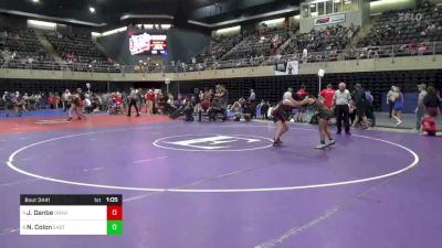 130 lbs Final - Jocelyn Danbe, Oradell, NJ vs Nevaeh Colon, Easton, PA