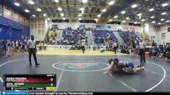 182 lbs Quarterfinals (8 Team) - Aiden Madden, Fort Pierce Central vs Edol Adonis, Wellington