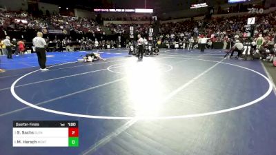 125 lbs Quarterfinal - Samantha Sachs, Glendora vs Mason Harsch, Monte Vista (NC)