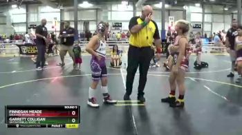 101 lbs Round 5 (6 Team) - Garrett Colligan, Untouchables White vs Finnegan Meade, Backyard Brawlers