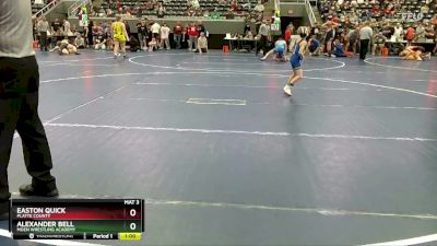 50 lbs Cons. Round 2 - Alexander Bell, Moen Wrestling Academy vs Easton Quick, PLATTE COUNTY