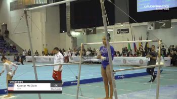 Konnor McClain - Bars, USA - 2019 City of Jesolo Trophy