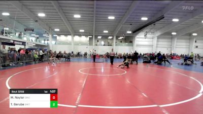 73 lbs Quarterfinal - Micah Naylor, Grizzlies Wr Ac vs Talan Berube, Smitty's Wrestling Barn