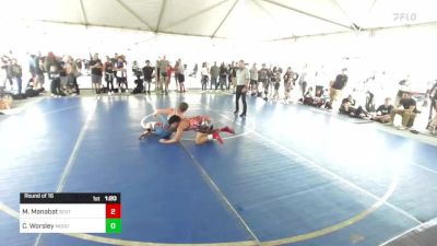 144 lbs Round Of 16 - Mason Manabat, Scotsmen WC vs Cole Worsley, Mogollon