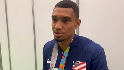 Michael Norman Reaches The Top Of The Podium In The 400m