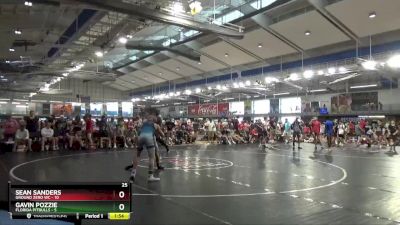 132 lbs 2nd Wrestleback (16 Team) - Gavin Pozzie, Florida Pitbulls vs Sean Sanders, Ground Zero WC