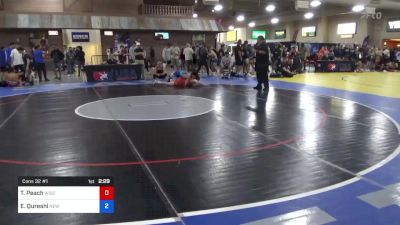 61 kg Cons 32 #1 - Tyson Peach, Wisconsin vs Ethan Qureshi, New York