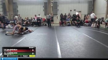 92 lbs Round 1 (8 Team) - Eli Gabrielson, Diamond Fish vs Ty Valenzuela, Olympia