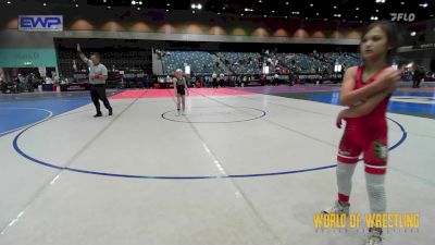 68 lbs Quarterfinal - Raegan Sims, Internal Quest vs Lilly Rollans, Gold Rush Wrestling Academy