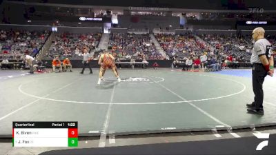 182 lbs Quarterfinal - Jackson Fox, Columbus East vs Kameron Biven, Pike