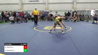 C-108 lbs Consi Of 16 #2 - Wyatt McCune, OH vs Alex Spainhour, NC