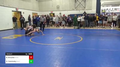 121 lbs Consy 2 - Blake Broyles, Grundy-VA vs Ryan Cominsky, Southwest Miami-FL