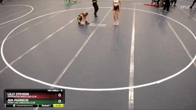 3rd Place Match - Ava Pannkuk, Prior Lake Wrestling Club vs Lilly Stevens, Farmington Wrestling Club