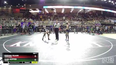 3A 106 lbs Champ. Round 1 - Kase Hopper, Venice vs Egehan Yilhan, Windermere