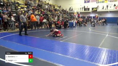 52 lbs Semifinal - Jack Sanders, Mat Assassins vs Caiden Haigh, Wadsworth