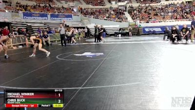 D1-113 lbs Cons. Semi - Chris Buck, Desert Vista vs Michael Winiker, Corona Del Sol