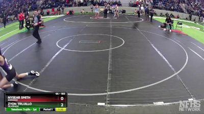 165 lbs Semifinal - Zyon Trujillo, Silverado vs Nysear Smith, Durango