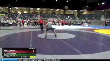 145 lbs Round 2 (4 Team) - Luke Larsen, 6A Mountain View vs Kaden Miller, 6A South Medford