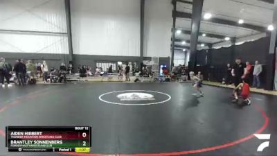 70 lbs Round 2 - Aiden Hiebert, Thunder Mountain Wrestling Club vs Brantley Sonnenberg, FordDynastyWrestlingClub