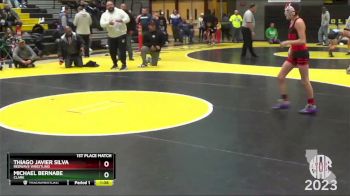 76 lbs 1st Place Match - Thiago Javier Silva, Redwave Wrestling vs Michael Bernabe, Clark