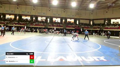 126 lbs Quarterfinal - Colin Kacena, Lake Highland Prep vs Matthew Botello, Wyoming Seminary