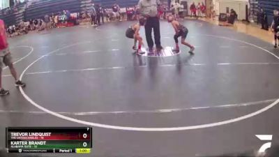 65 lbs Round 2 (8 Team) - Karter Brandt, Alabama Elite vs Trevor Lindquist, The Untouchables