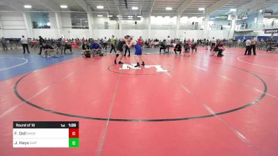 188 lbs Round Of 16 - Finley Dall, Shoreline Wr Ac vs Junuh Hays, Shipbuilder WC