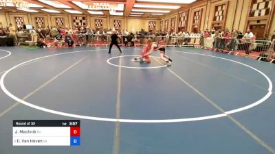 145 lbs Round Of 32 - Jj Machnik, Nj vs Chase Van Hoven, Va