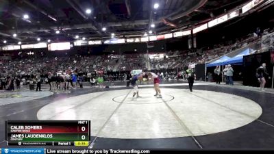 170 lbs Cons. Round 4 - Caleb Somers, Canyon Ridge vs James Laudenklos, Century