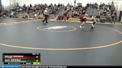 B-6 lbs Semifinal - Daylon Parkinson, Jr. J-Hawks vs Isaac Horsfield, Cuba City/Southwestern/Benton