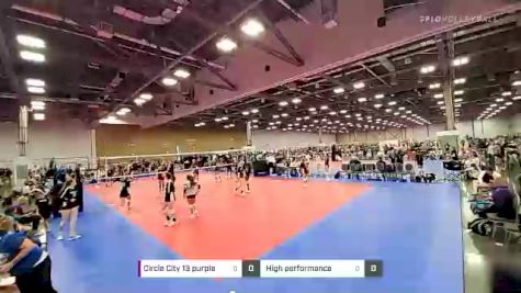 Circle City 13 purple vs High performance - 2022 JVA Summerfest presented by Nike