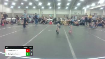 84 lbs Round 5 (10 Team) - Case Gustafson, Florida Scorpions vs Nick Demyanovich, River City Wrestling